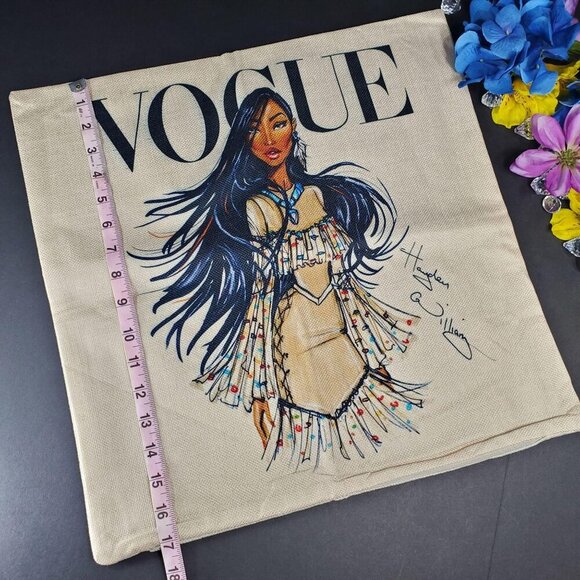 Pocahontas Princess Accent Pillowcase Throw Pillow Cushion Cover Home Decor Gift - Picture 4 of 10